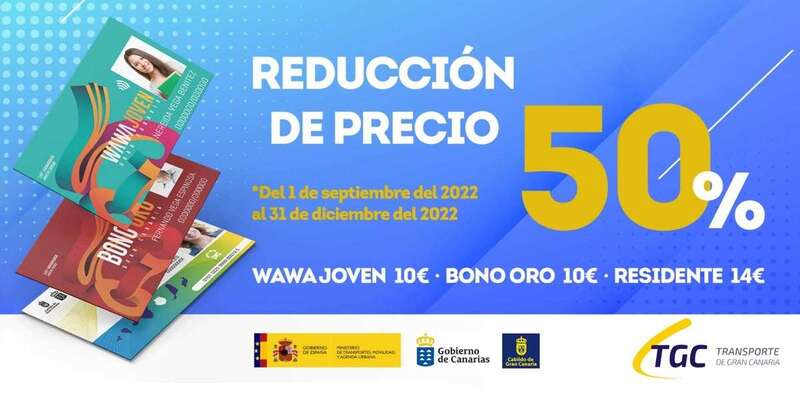 Reducción de los precios de las guaguas en Gran Canaria/TA.